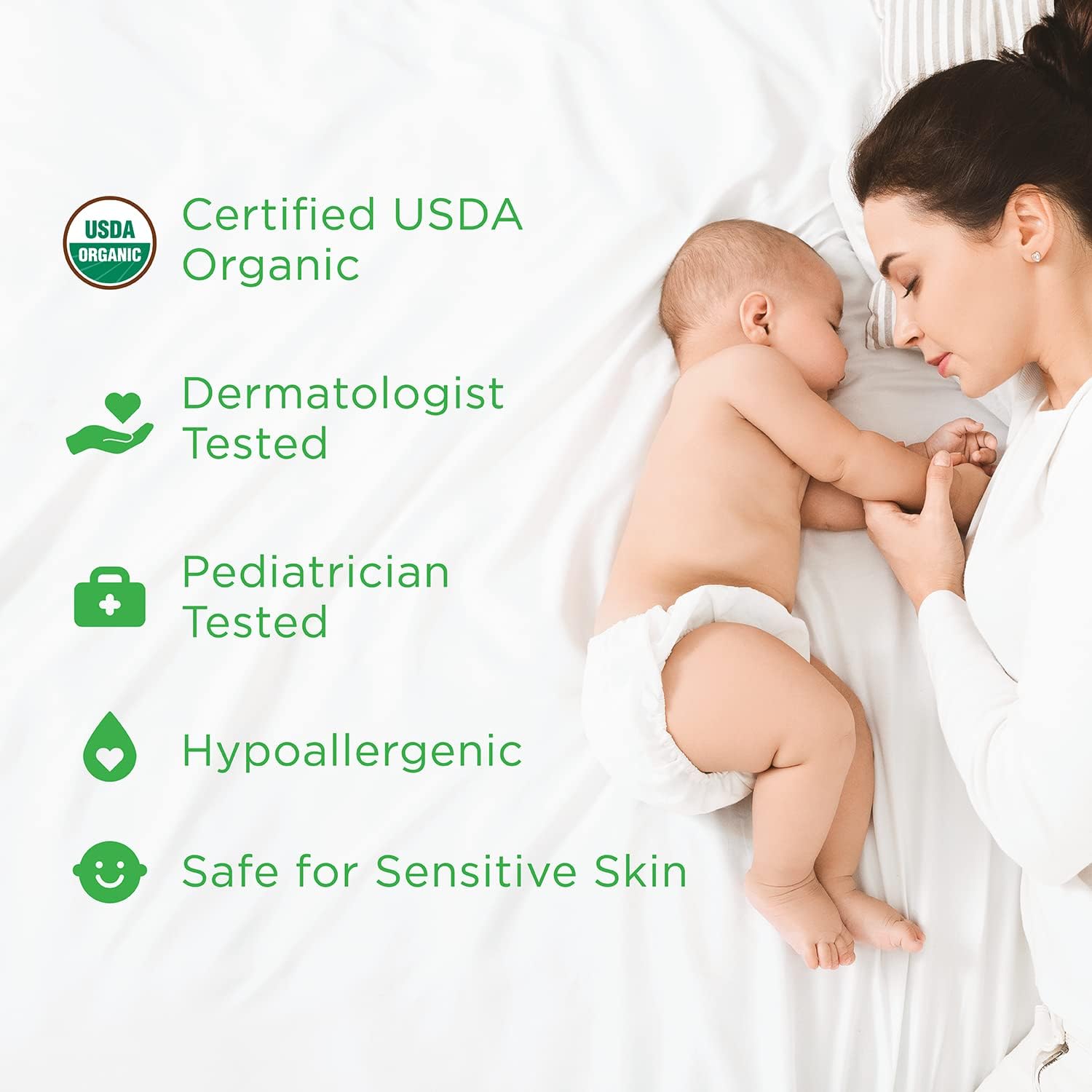 Hyland's Baby Organic Cough & Immune Day & Night Combo Pack, Eases Coughs, Supports Immunity, Promotes Sleep + Chest Rub, Soothe & Comfort Organic Lavender, Peppermint, & Chamomile Flower Oil - Image 8