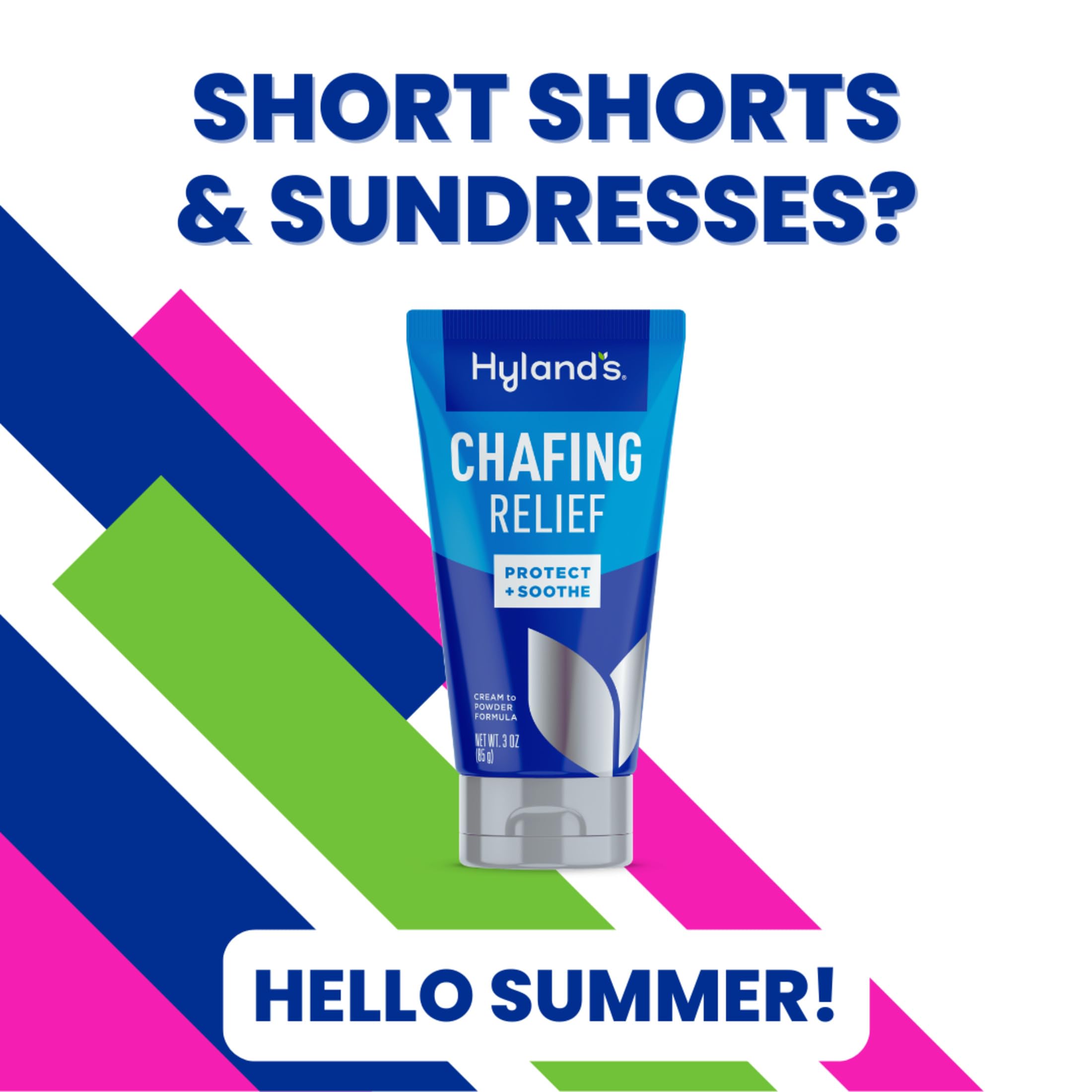 Hyland’s Chafing Relief Cream: Anti Chafe Cream-to-Powder to Prevent Chafing & Soothe Irritated Skin for Men and Women - 3 oz - Image 7